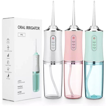 BowLift | Waterproof irrigator dental cleaner, cordless & rechargeable water floss