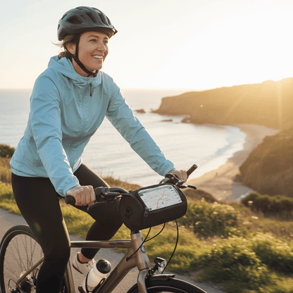 Skanto | Waterproof Bike Handlebar Bag with Touchscreen Access