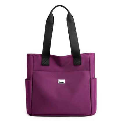 BowLift | Large Capacity Water Repellent Multi Pocket Nylon Shoulder Bag