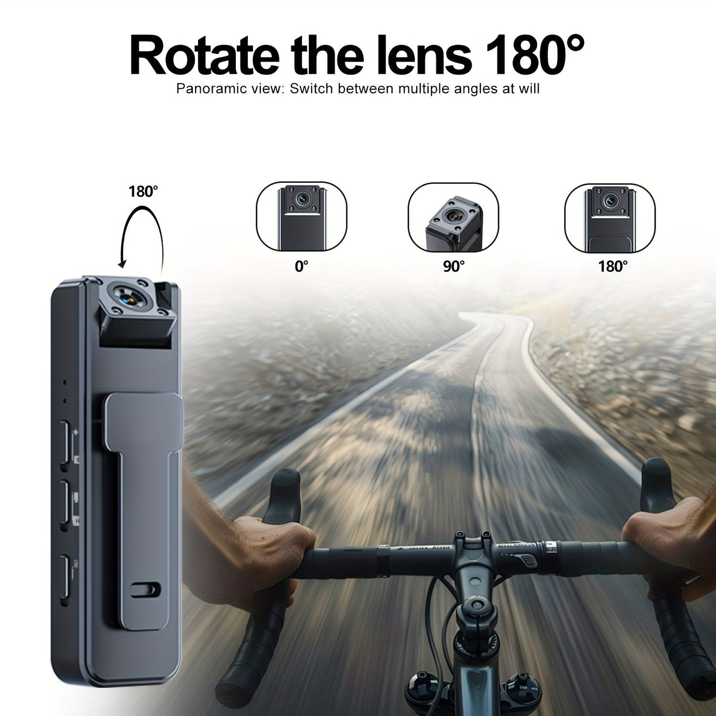 BowLift | Mini Camera with Clip for Video Recording