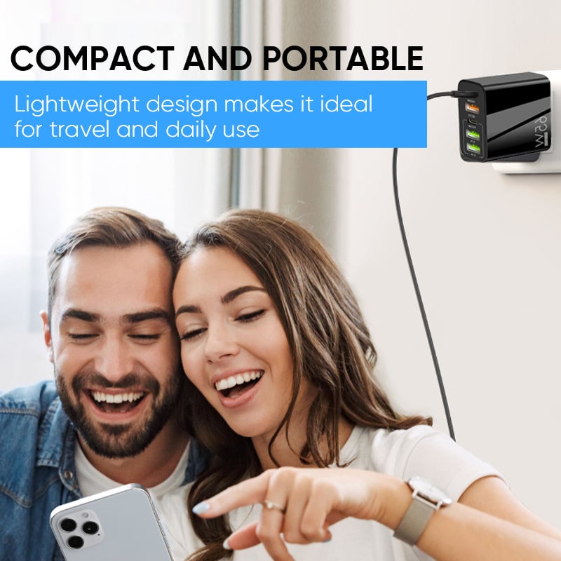 Multi-Port Adapter 65W Fast Charger - US Standard