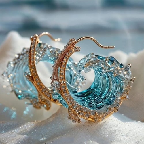 OceanSpirit Necklace - Elegant Maritime Necklace in Gold/Silver Skanto