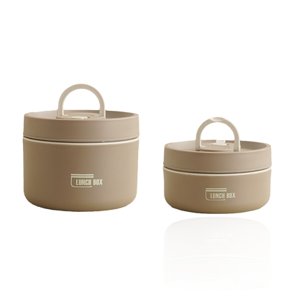 Portable insulated lunchbox set