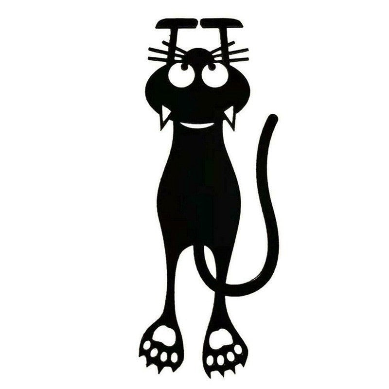Neckline Black Cat Bookmark Bowlift