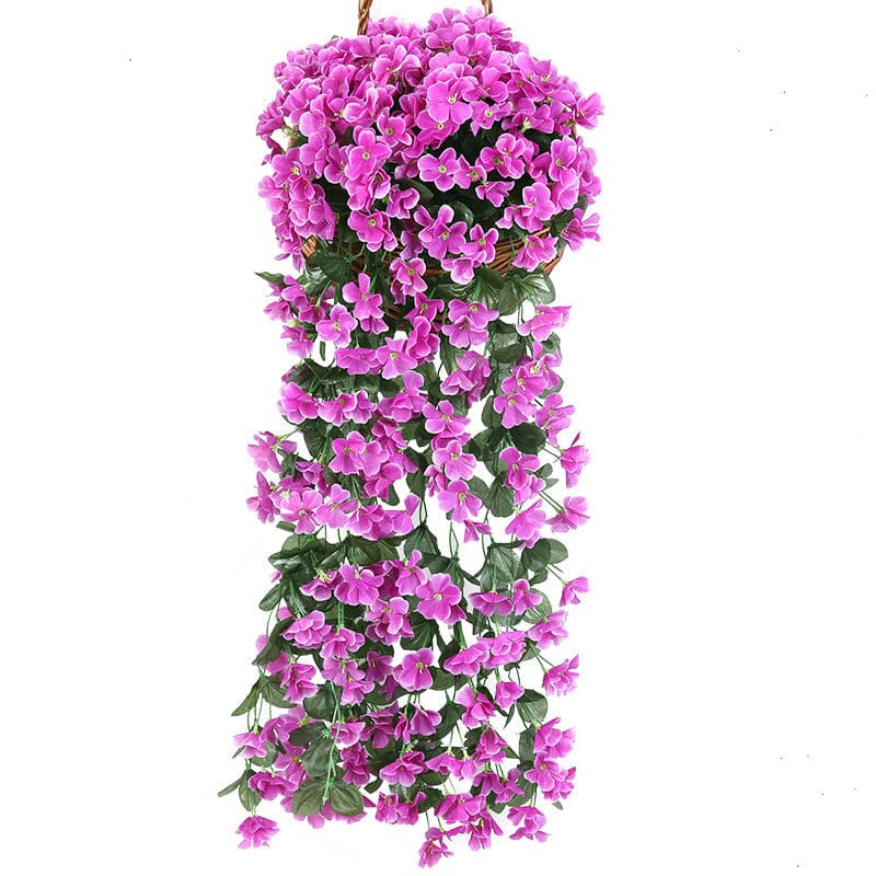 Lifelike artificial hanging orchid bundles | Karnz