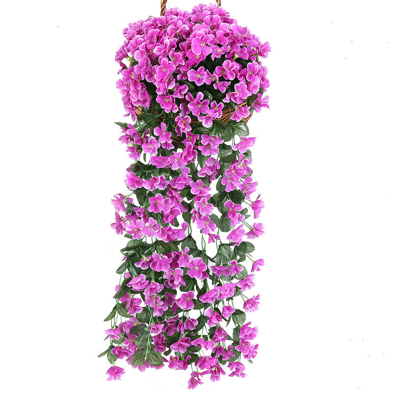 BowLift | Simulated Violet Hanging Basket