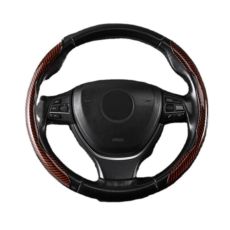 BowLift | Universal Laser Carbon Fiber Pattern Steering Wheel Cover