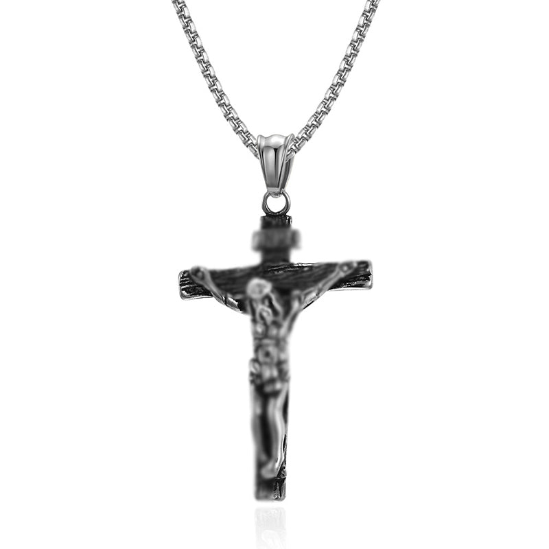 Skanto | Titanium Steel Cross Pendant Necklace