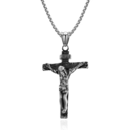 Skanto | Titanium Steel Cross Pendant Necklace