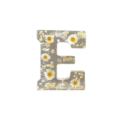 Sandsberg | Resin Flower Night Light | Letter-shaped LED Decorative Lamp