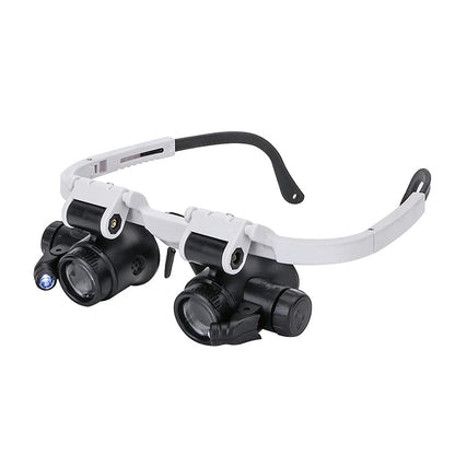 Brehn | Magnifying glasses with LED lamps for double eyes