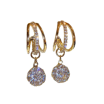 Skanto | Fashion Diamond Crown Earrings