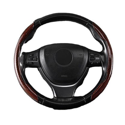 BowLift | Universal Laser Carbon Fiber Pattern Steering Wheel Cover