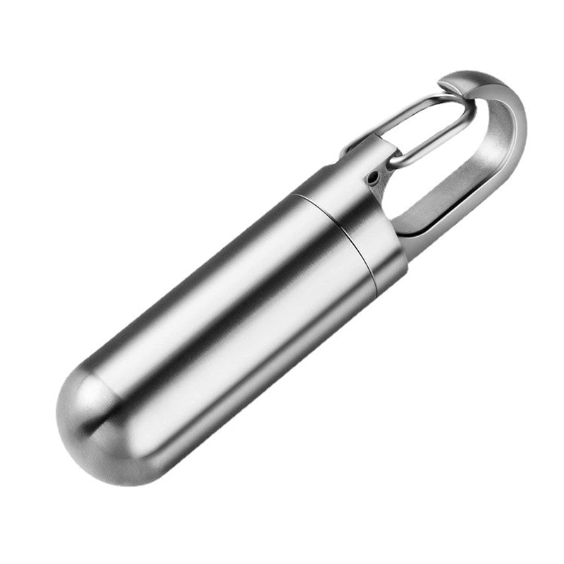 Portable stainless steel medicine box