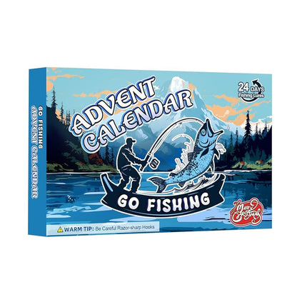 Skanto | 24 Days Christmas Countdown Fishing Rod Set
