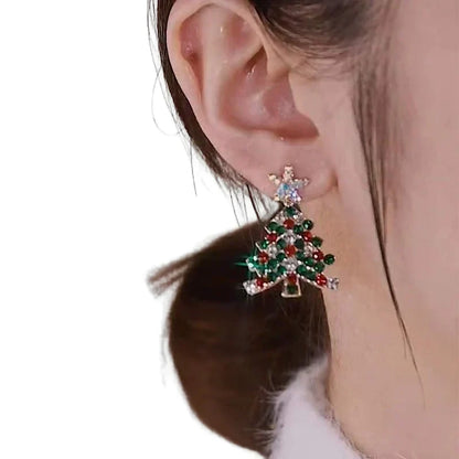 Skanto | Christmas Tree Stud Earrings