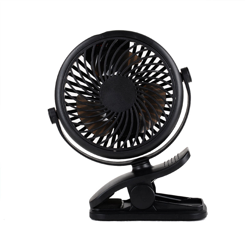 BowLift | Portable Clamp Fan with 360° Rotation – USB & Rechargeable Battery
