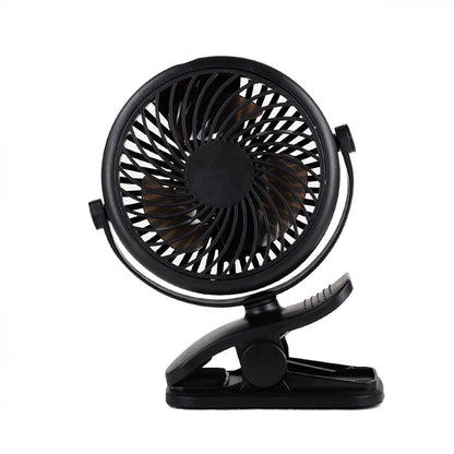 BowLift | Portable Clamp Fan with 360° Rotation – USB & Rechargeable Battery