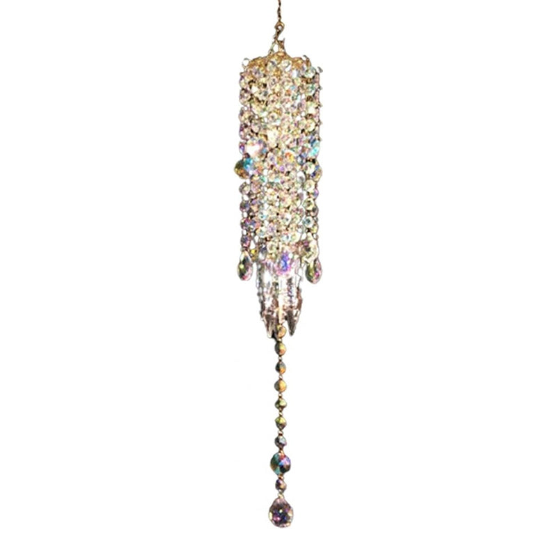 Aurora Crystal Glass Wind Chime | Bowlift