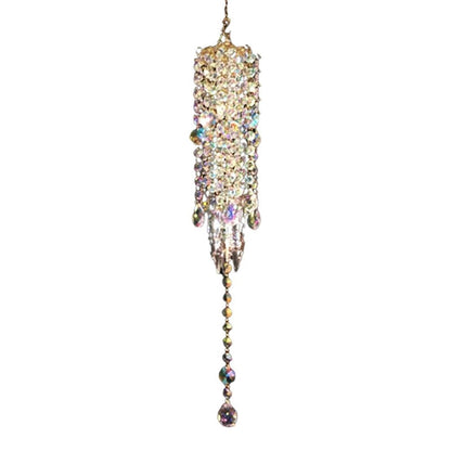 Aurora Crystal Glass Wind Chime | Bowlift