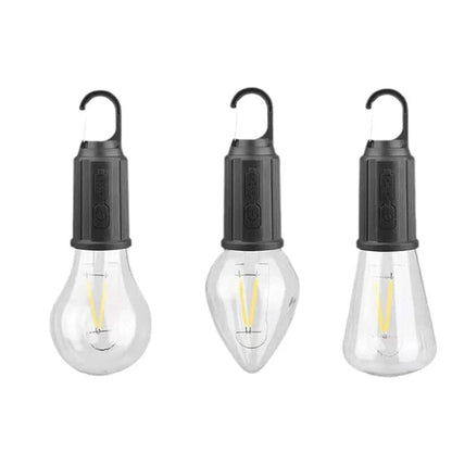 New Outdoor Camping Hanging Type-C Charging Retro Bulb Light | Karnz