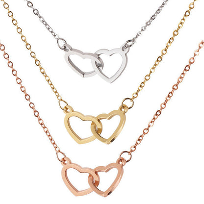Skanto | Heart Necklace With Rotating Rose Gift Box