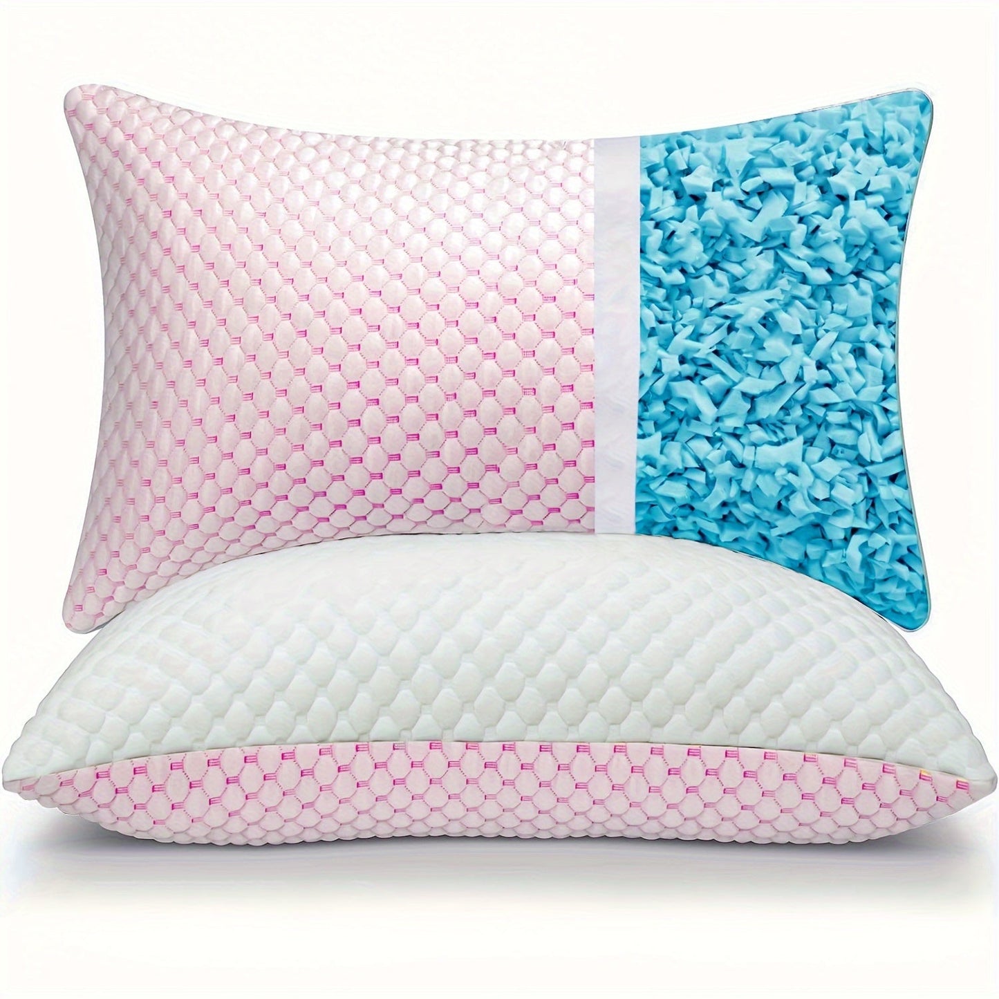 BowLift | ChillPillow Breeze - Cooling Memory Foam Pillow with Bamboo Cover