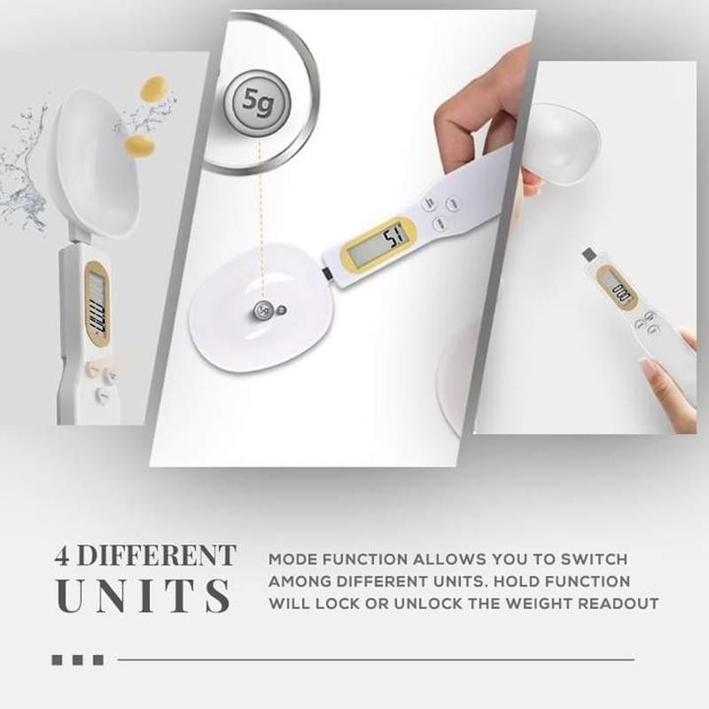 BowLift | Digital Measuring Spoon — Precise Kitchen Scale for Accurate Cooking