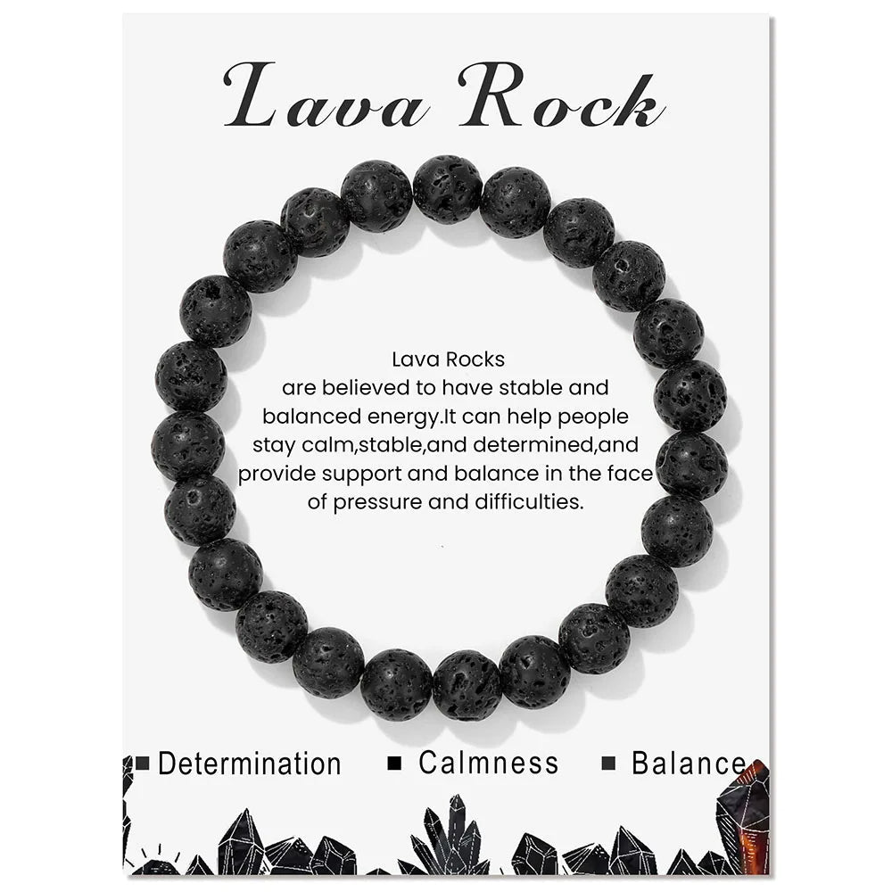 Skanto | Natural Crystal Healing Energy Bracelet - Aria