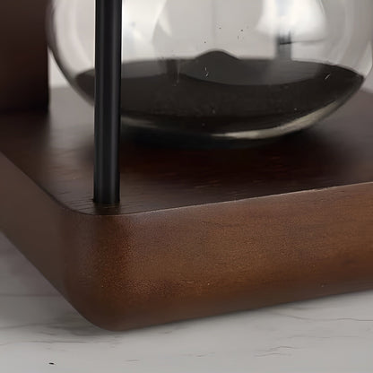 30-Minute Hourglass Timer - Solid Wood Frame & Decorative | Ideal for Office and Home | Skanto