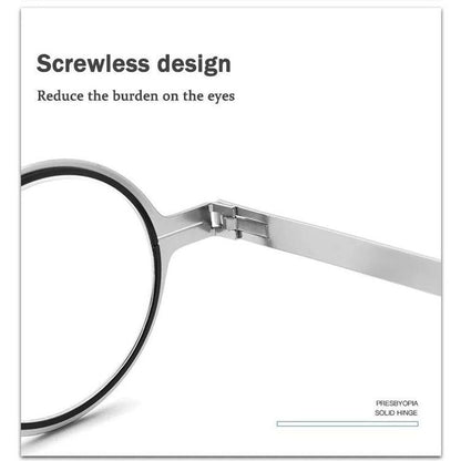 Skanto | Ultra Light Titan Material Screwless Foldable Reading Glasses