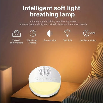 Skanto | DreamWave White Noise Machine – Soothing Sound Therapy with Timer
