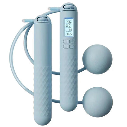 Wireless Jump Rope with Counter – Weighted Handles for Home Cardio Workouts | Karnz