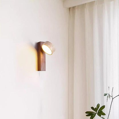 Skanto | Ivory Travertine Wall Lamp
