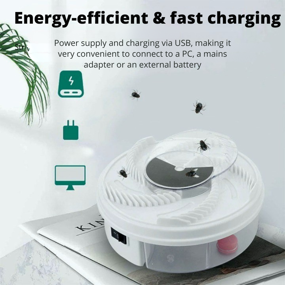 Fly trap without chemicals – SilentCatch | Bowlift
