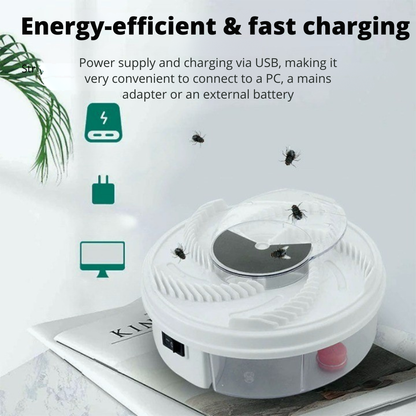 Fly trap without chemicals – SilentCatch | Bowlift