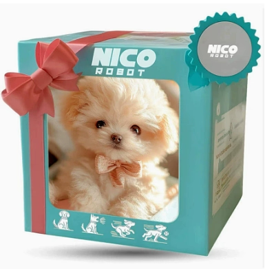 Interactive, realistic plush puppy toy – Walks and barks