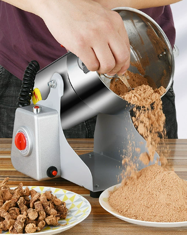 BowLift | Versatile Commercial-Grade Electric Grain Mill Grinder for Spices, Herbs, and Cereals
