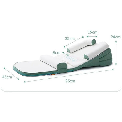Kalsten | CozyCradle Pillow – Side Sleeper Support with Anti-Reflux Incline for Newborns