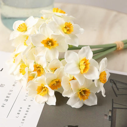 BowLift | 6-Piece Artificial Narcissus Flower Bouquet