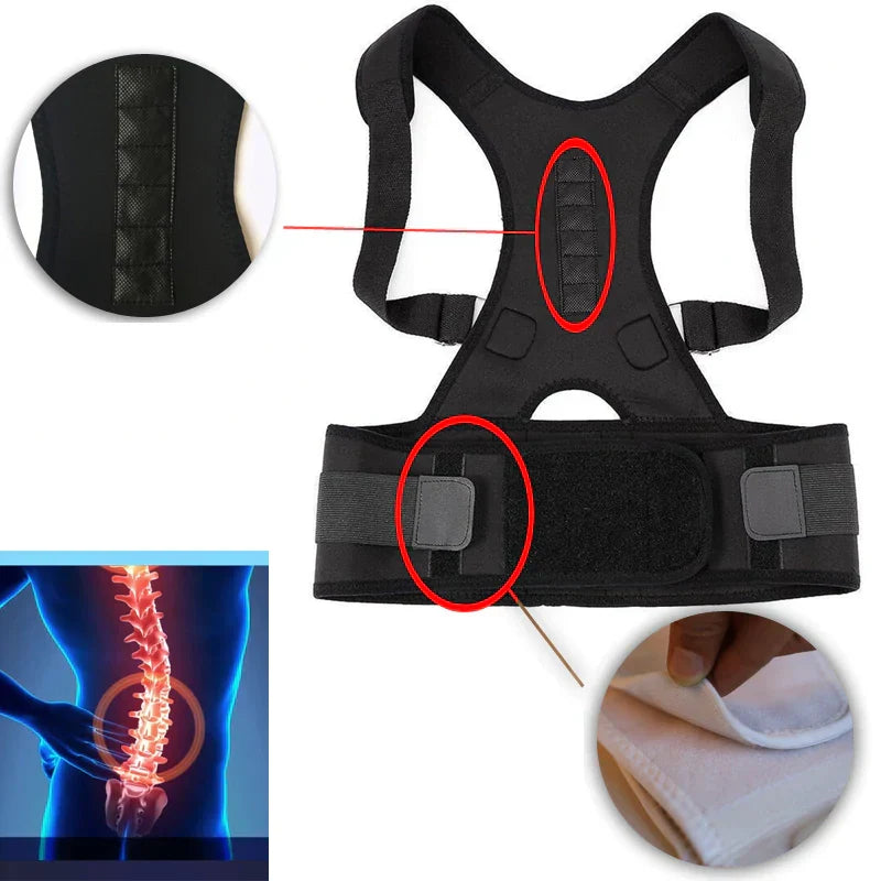 Skanto | Magnetic Posture Corrector Back Brace