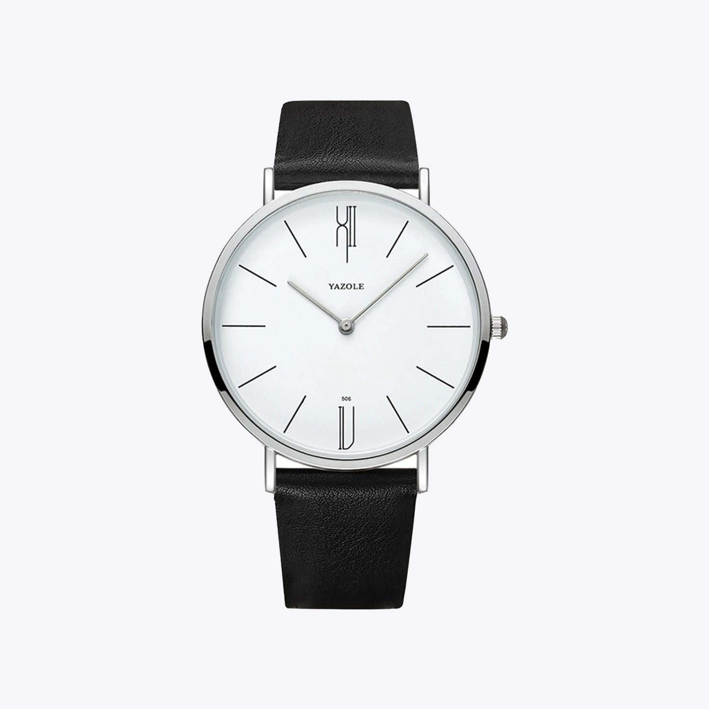 Men's wristwatch in Old Money style, classic and stylish