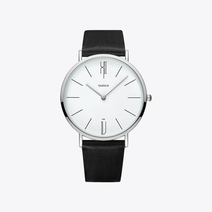 Men's wristwatch in Old Money style, classic and stylish