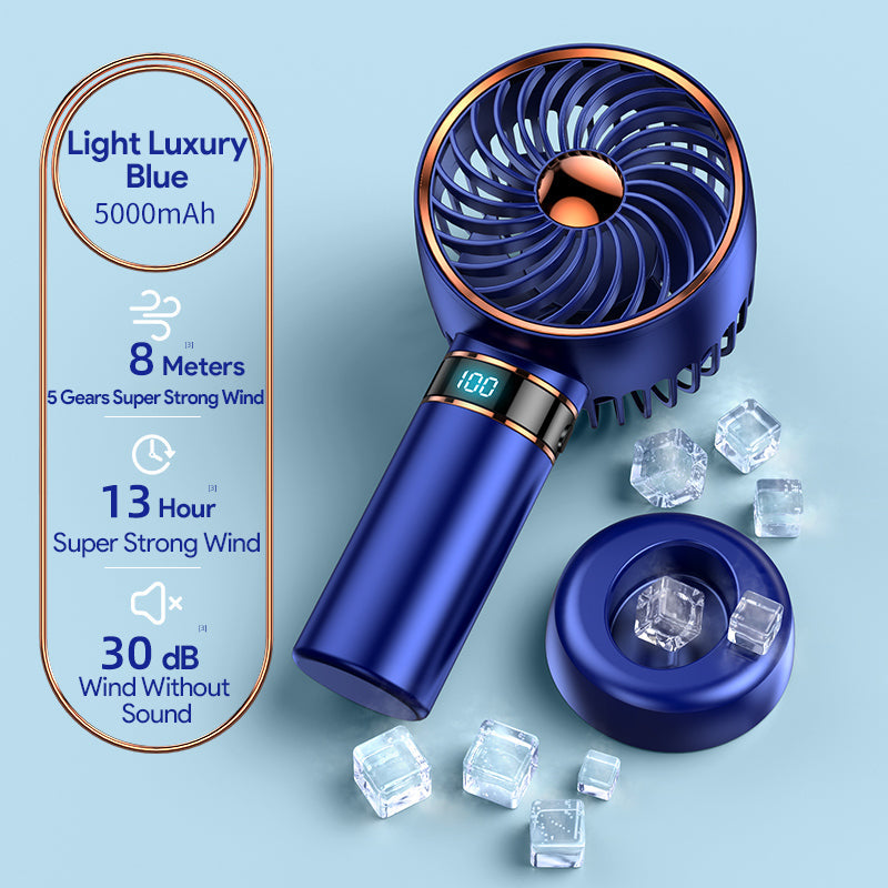 Portable 5000mAh Handheld Mini Air Conditioner Fan | Brehn