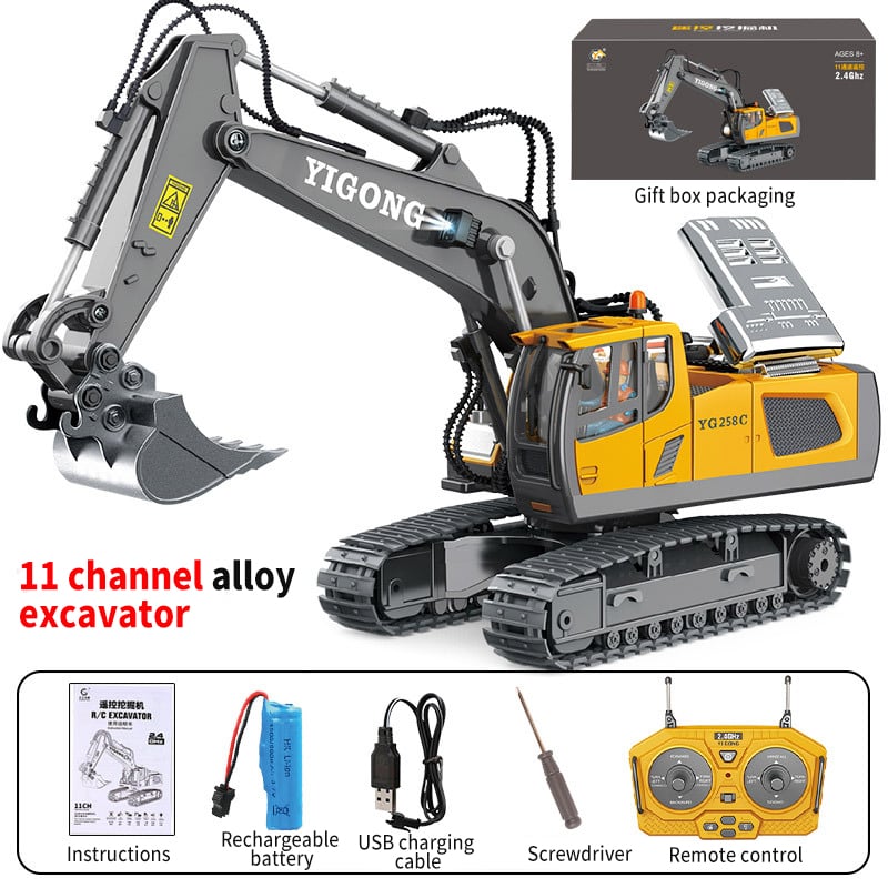 Skanto | Hydraulic Full Metal Excavator G308H 1/14 RTR