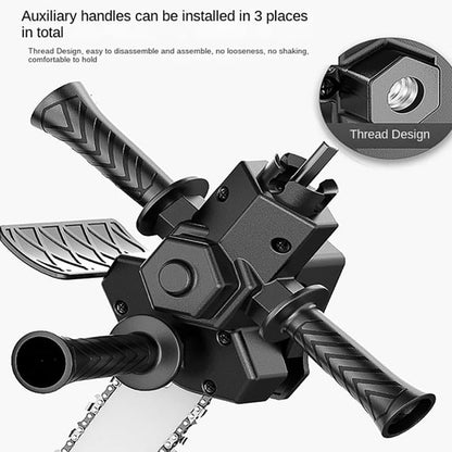 Skanto | 6-Inch Electric Drill Modified to Electric Chainsaw Drill Attachment