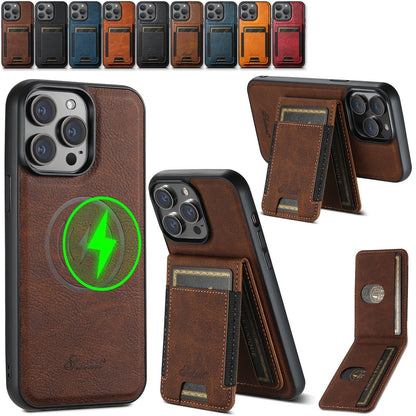 LuxLeather Case - Elegant leather phone case with MagSafe Brehn