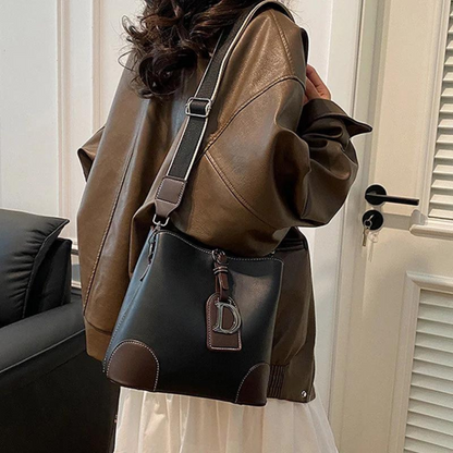 ShoulderBag: Real Leather Niche Women's Shoulder Bag