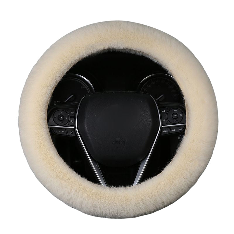 Universal Plush Steering Wheel Cover for Car | Karnz