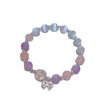 Skanto | Cat Eye Crystal Butterfly Bracelet